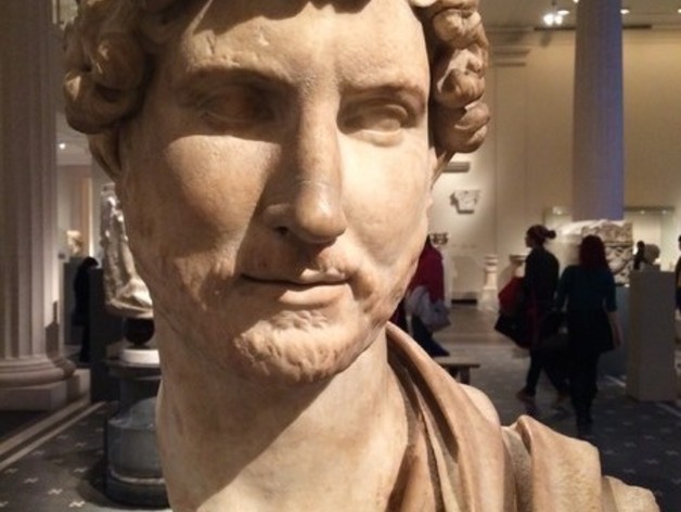 Hadrian on display