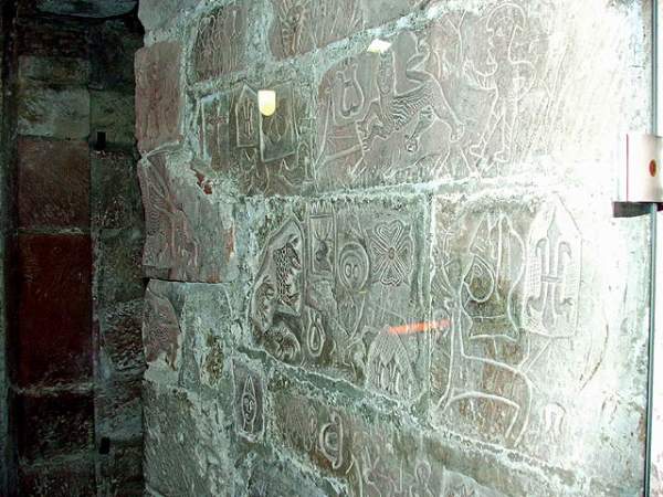 Jail wall carvings in Carlisle